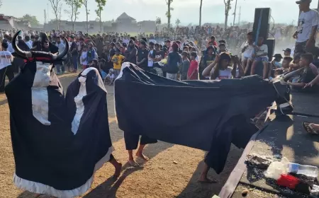 Ini Simbol dan Pesan Moral Parade 1.000 Bantengan di Kabupaten Malang