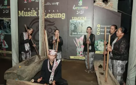 Perdana Digelar, Peringatan Hari Jadi ke-166 Desa Wisata Adat Osing Kemiren Berlangsung Meriah