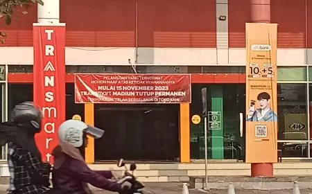 Bakal Dilelang, Transmart Berhenti Beroperasi di Kota Pendekar