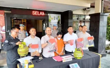 Oplos Tabung Gas LPG Subsidi, Pria di Kota Malang Dibekuk Polisi
