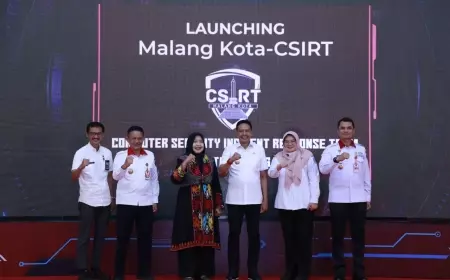 Tingkatkan Keamanan Siber, Pemkot Malang Luncurkan Tim Malang Kota-CSIRT