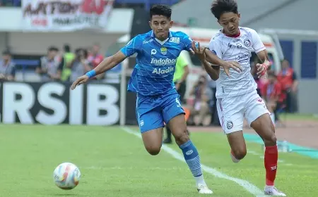 Pekan 19 Liga 1 : Arema FC Curi 1 Poin Di Kandang Persib Bandung