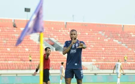 Dilepas Ke Persija, Striker Arema FC Gustavo Almeida : Berat, Tapi Inilah Sepakbola