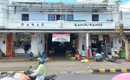 Revitalisasi Pasar Banyuwangi Bakal Dimulai Tahun 2024, Pedagang Bakal Direlokasi di Gedung Wanita