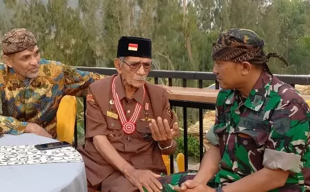Mengenal Mbah Amad, Veteran Saksi Sejarah Peristiwa Hotel Yamato