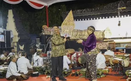 Gelar Wayang Kulit Dan Pameran UMKM, DPRD Kota Kediri Fasilitasi Hubungan Masyarakat