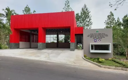 Satpol PP Buka Pos Damkar Sektor Malang Utara