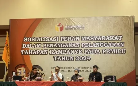 Bawaslu Jatim Gelar Sosialisasi Penanganan Pelanggaran Tahapan Kampanye Pemilu 2024
