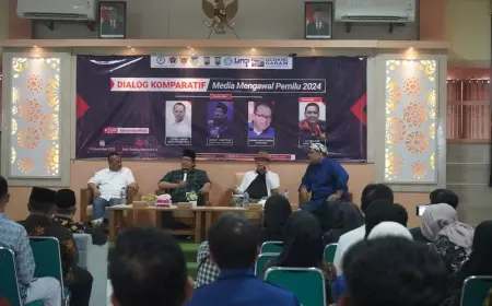 PWI Kediri Sikapi Peran Media Dalam Pemilu 2024, Melalui Dialog Komparatif