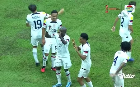 Piala Dunia U-17 AS Amankan Tiket ke 16 Besar, Mexico Siap-Siap Angkat Koper