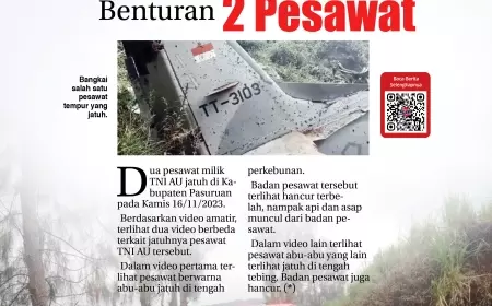 eKoran, Edisi Kamis, 16 Nopember 2023
