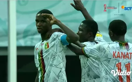 Mali Cukur Kanada 5-1 di Stadion Gelora Bung Tomo Surabaya