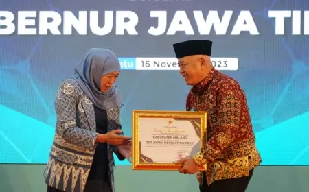 Kabupaten Malang Raih Penghargaan Sektor Kesehatan Predikat ODF