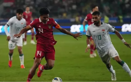 Irak Bekuk Indonesia 5-1 di Babak Kualifikasi World Cup 2026