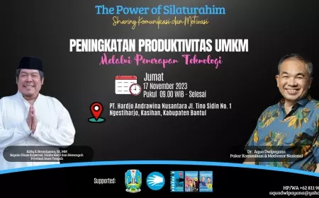 Dr Aqua Dwipayana Sharing Pentingnya Digitalisasi Untuk Peningkatan UMKM