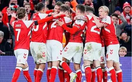 Denmark, Albania lolos Euro 2024