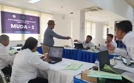 Puluhan Wartawan Ikuti UKW PWI Malang Raya Angkatan 54-55