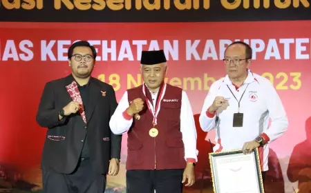 Peringatan HKN 59 Tahun Kabupaten Malang Pecahkan Rekor MURI