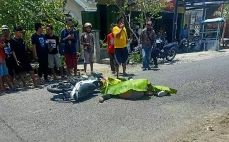 Hendak Dukung Gresik United vs Deltras FC, Supporter Tewas Tertabrak Mobil