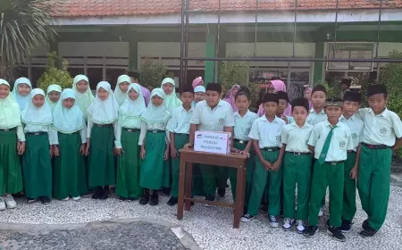Ratusan Pelajar di Gresik Galang Dana Peduli Palestina, Donasi Tembus Jutaan Rupiah