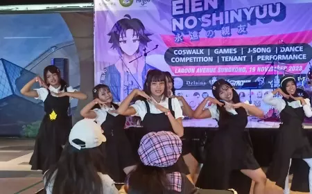 Penghobi Budaya Jepang Banjiri Event Cosplay Eien no Shinyuu 2023