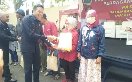 Tekan Inflasi, Pemkot Malang Gelar Pasar Murah