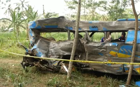 Polisi Belum Tetapkan Tersangka Laka Maut KA Probowangi Vs Elf