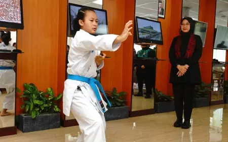 Siswi Banyuwangi Wakili Indonesia Pada Kejuaraan Karate Internasional di Portugal