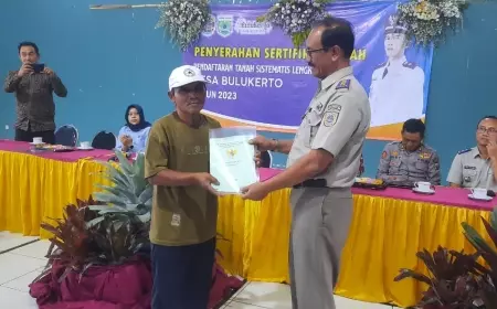 Dua Desa di Kota Batu Rampungkan 2000 PTSL