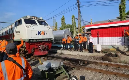 Jelang Nataru, Daop 8 Surabaya Mulai Mitigasi Risiko Gangguan Perjalanan KA