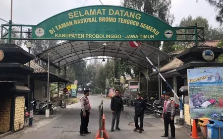 Polres Probolinggo Patroli Objek Wisata Jelang Nataru