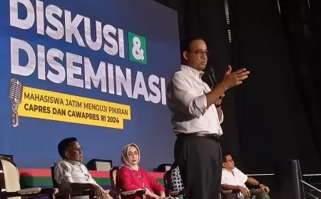Berdialog dengan Mahasiswa di Surabaya, Anies: "Pemuda adalah Pemilik Masa Depan"