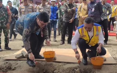 Mas Dhito Minta Pembangunan Jembatan Jongbiru Tepat Waktu dan Mutu