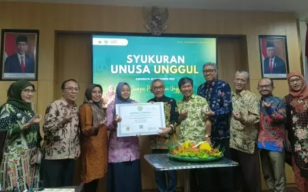 Salah Satu yang Tercepat, Unusa Masuk Jajaran PTN-PTS Terakreditasi Unggul