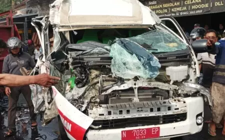 Kurang dari 12 Jam, Dua Ambulance PSC 119 Kabupaten Malang Alami Kecelakaan