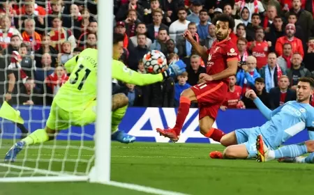 Salah Jadi Andalan di Laga Penentuan Manchester City vs Liverpool