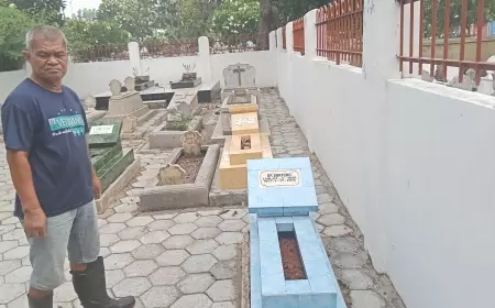 Makam Pencipta Hymne Guru Sepi Peziarah Tahun Ini