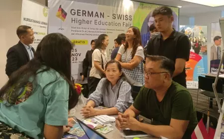 Wisma Jerman Kembali Gelar Pameran Pendidikan GSHEF 2023 di Surabaya