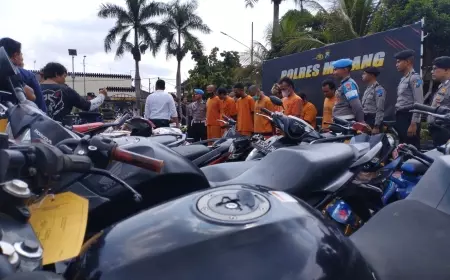 Kurang Dari Sebulan, Polres Malang Ungkap 18 Kasus 3C