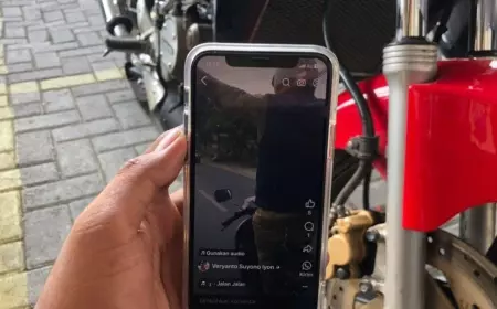 Terungkap! Akun Pengunggah Aksi naik Vespa Ugal-ugalan di Jombang