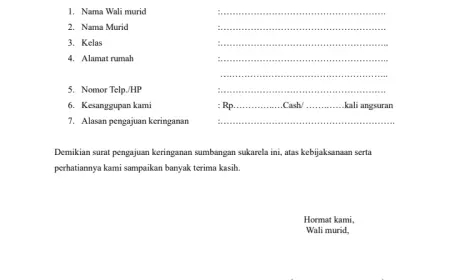 Komite Tidak Mengikat Besaran Sumbangan Peningkatan Mutu Pendidikan SMAN 1 Pandaan