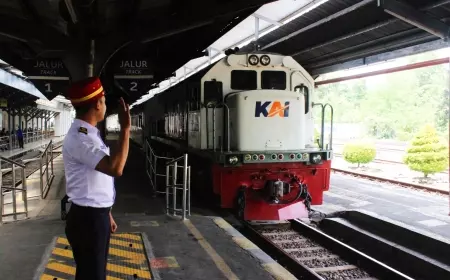 Jelang Nataru, Stok Tiket Liburan Naik Kereka Api Berlimpah
