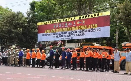 Kabupaten Malang Rawan Bencana, Polres Malang Siapkan Pasukan