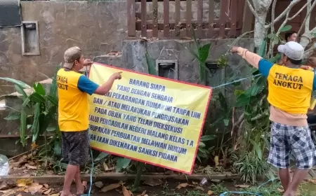Tahapan Eksekusi Rumah Pendiri Arema Tuntas