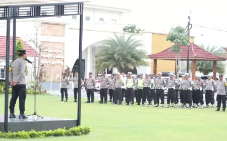 Polres Jombang Tekankan Netralitas Jajaran Memasuki Awal Kampanye Pemilu