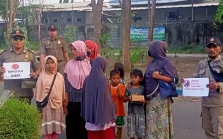 Rentan Eksploitasi Anak, Satpol PP Kota Probolinggo Tertibkan Gepeng di Lampu Merah