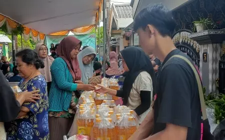 Pemprov Jatim Luncurkan Program Pasar Murah di Kelurahan Wonokromo