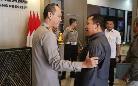 Lima Mantan Narapidana Teroris Datangi Polres Malang