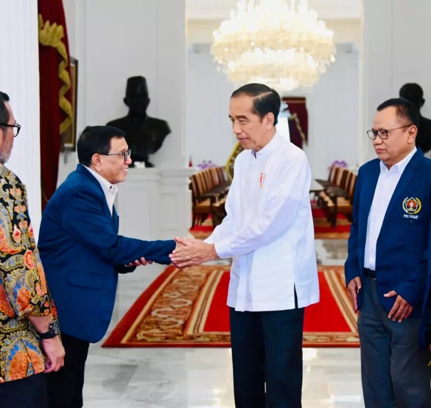 Presiden Joko Widodo Terima Pengurus PWI Pusat di Istana Merdeka