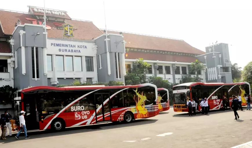 Dishub Kota Surabaya Optimalkan Shuttle Bus Antar Jemput Penonton Piala Dunia U-17 Mulai Pukul 12.00 Wib